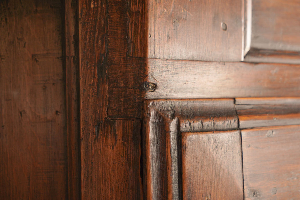 Antique corner cabinet