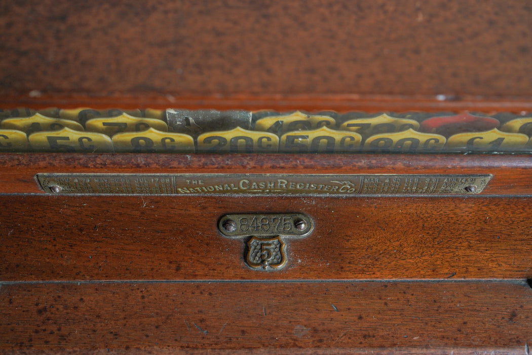 Antique cash register