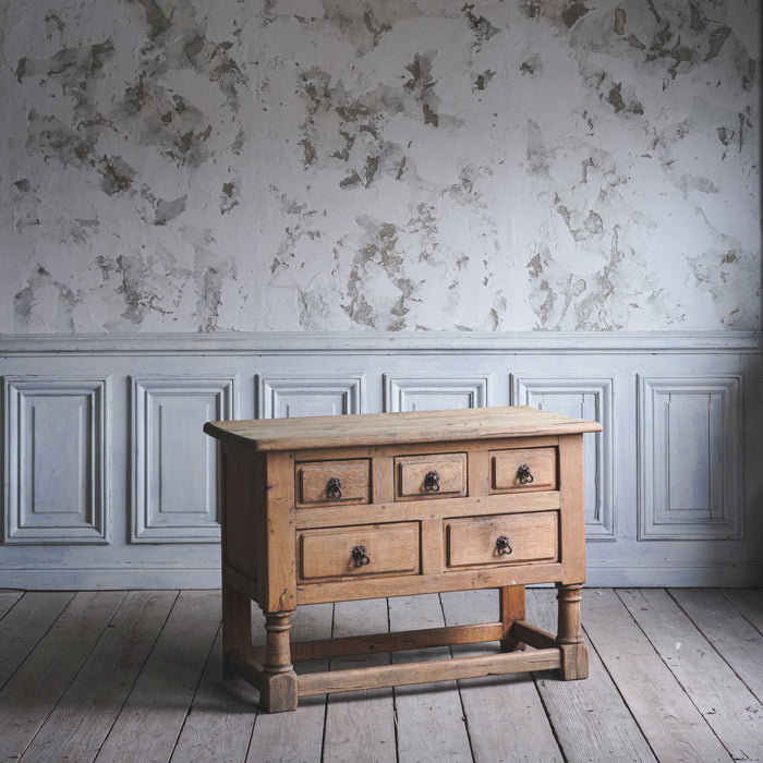 アンティーク　に見せかけたただのボロ　チェスト　ビンテージ　焼印付き アンティークチェスト・5/フランスアンティーク家具