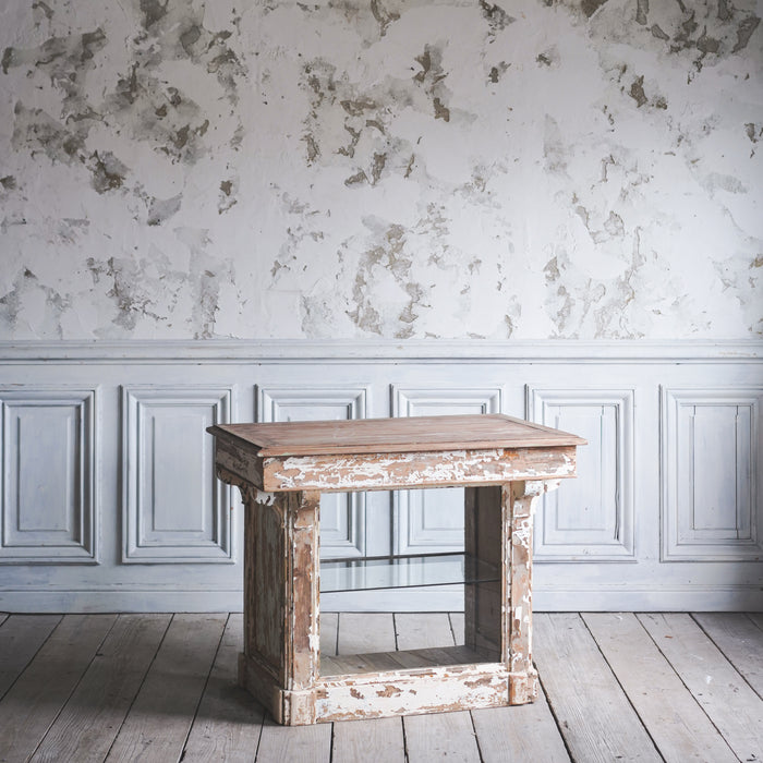 アンティークディスプレイカウンター