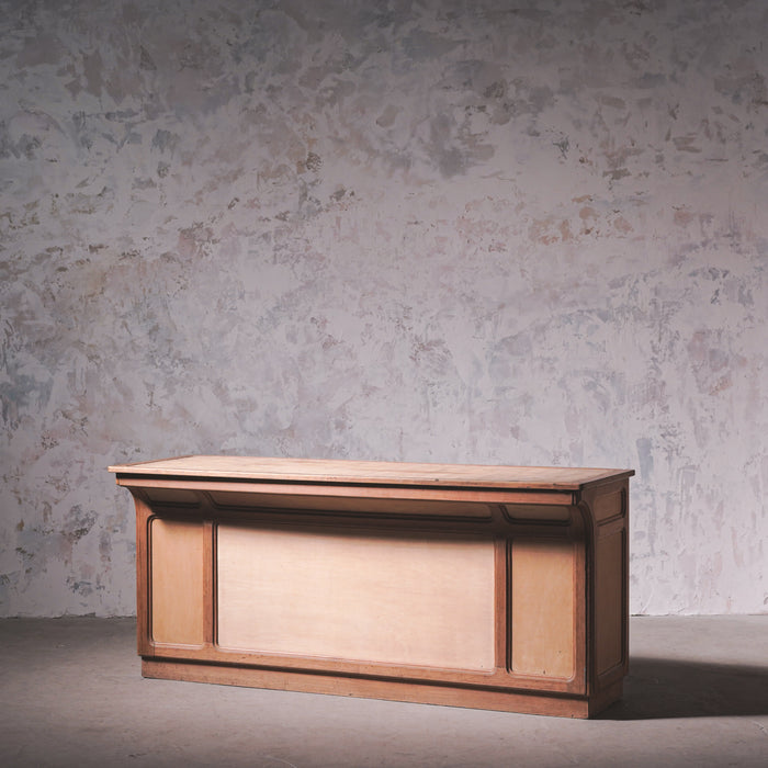 アンティークオークカウンター