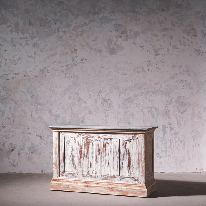 アンティークジンクトップカウンター