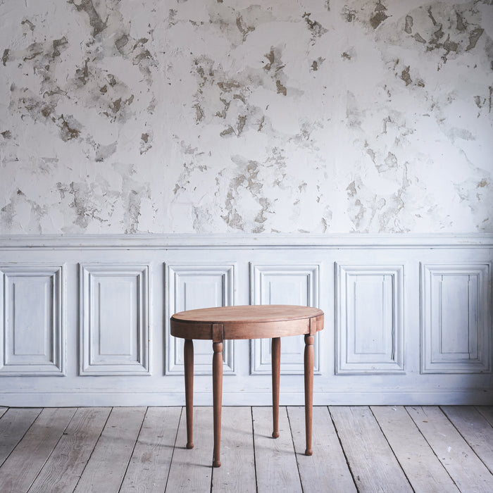 アンティークオーバルサイドテーブル