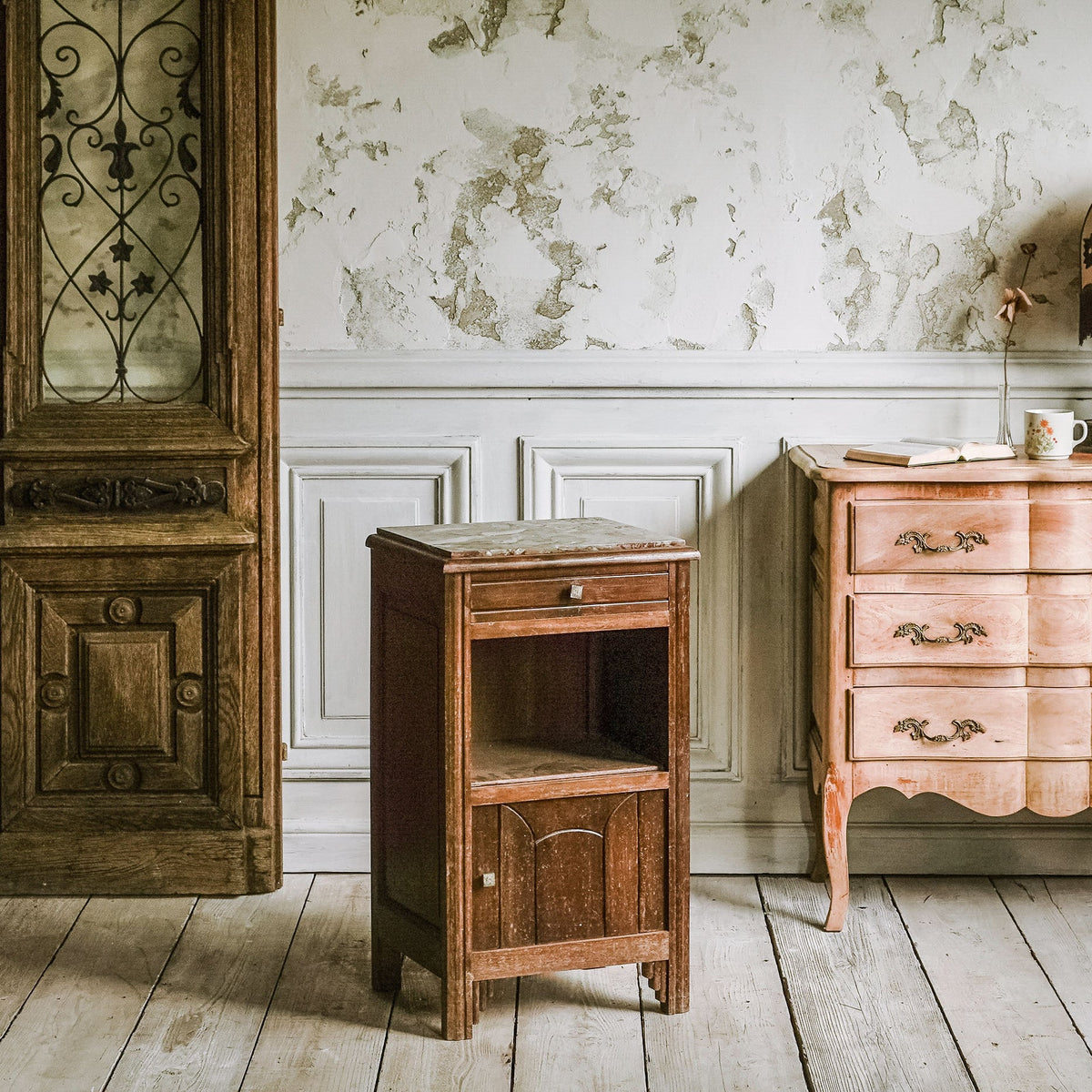 アンティーク　サイドチェスト アンティークサイドチェスト — Antique Shop IWARE