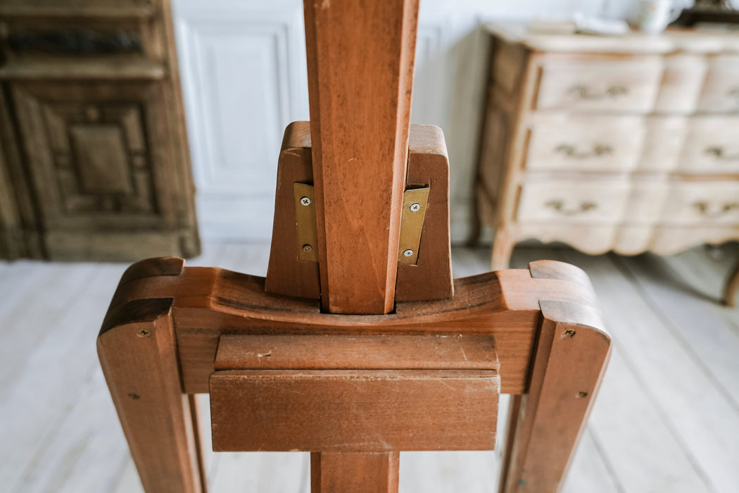 Antique easel