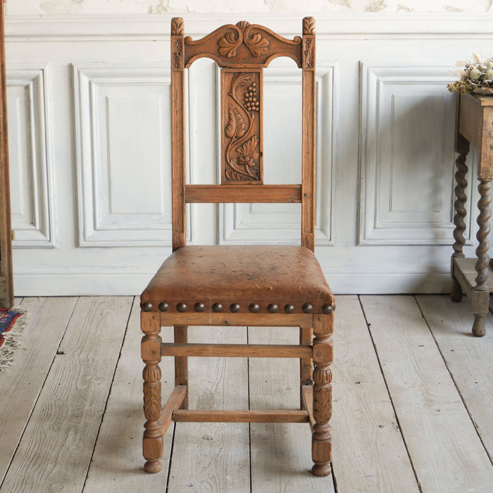 Antique Leather Chair