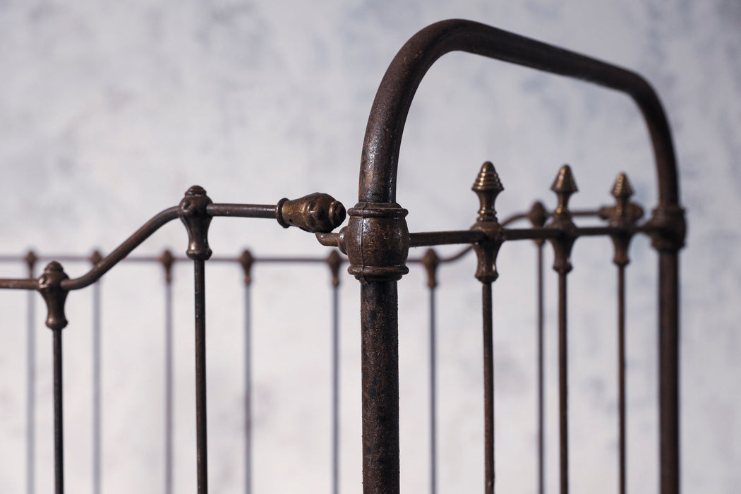 Antique Iron Baby Bed