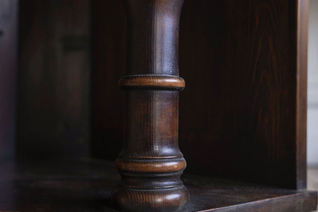 Antique corner cabinet