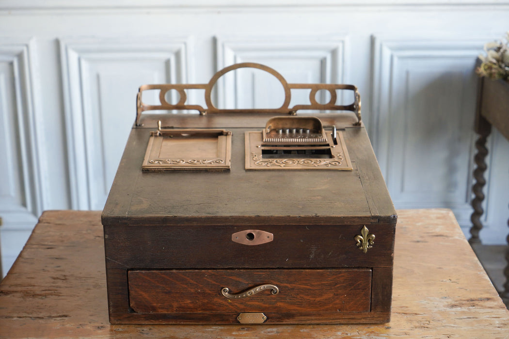 Antique cash register