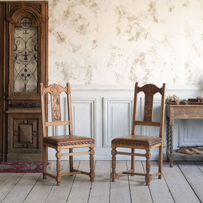 Antique Leather Chair