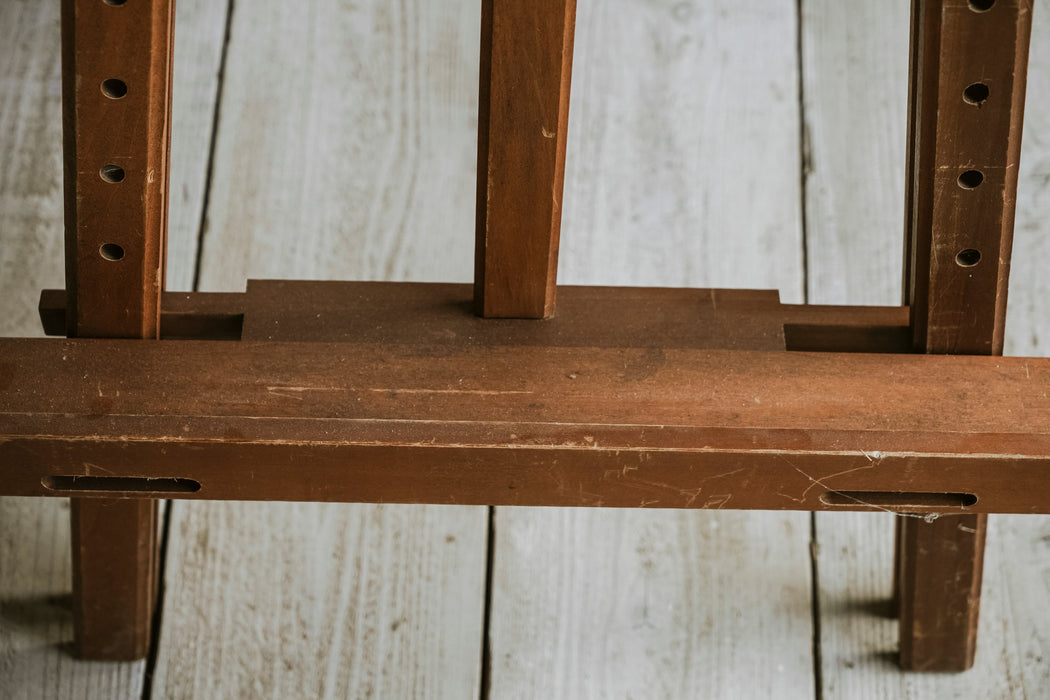 Antique easel