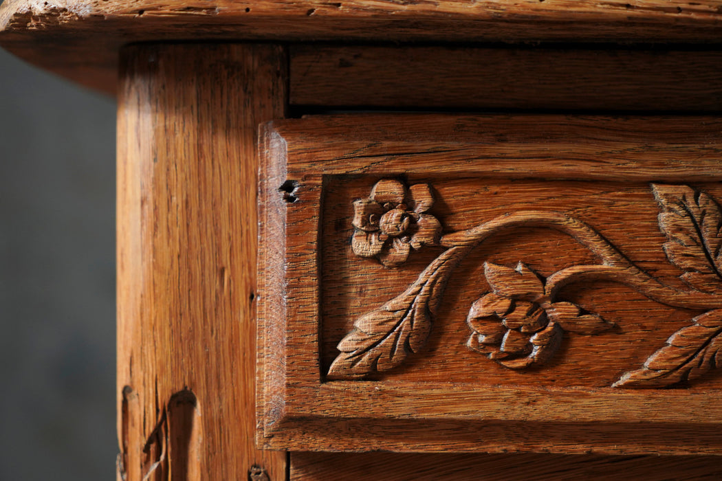 antique glass cabinet