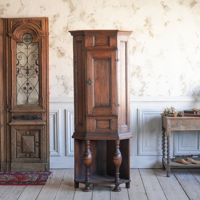 Antique corner cabinet