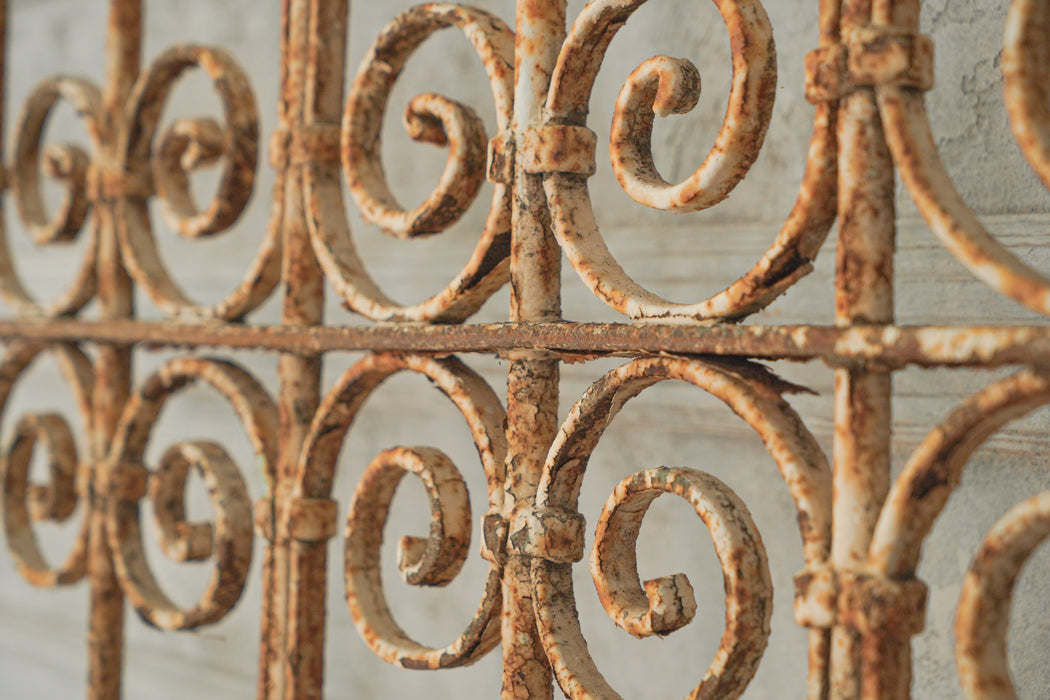 Antique Iron Fence