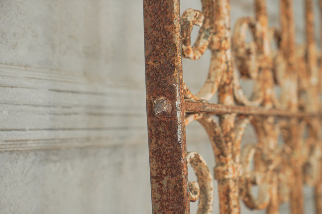 Antique Iron Fence