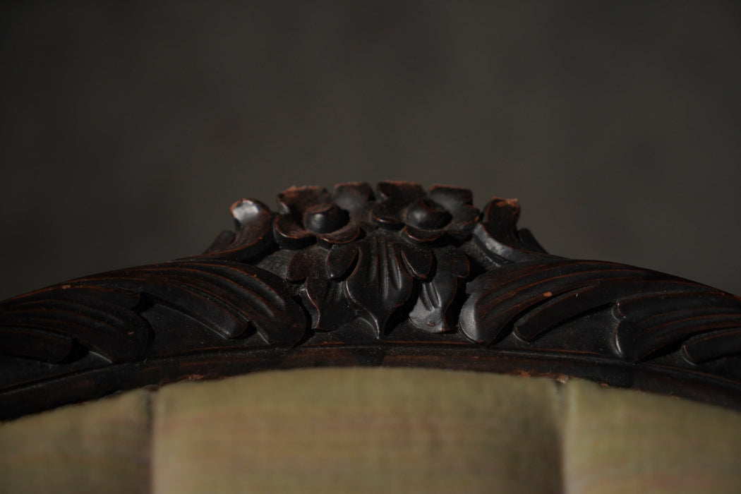 Antique sofa and ottoman