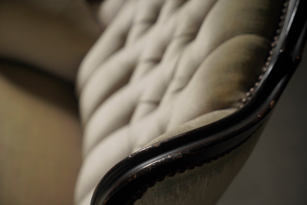 Antique sofa and ottoman