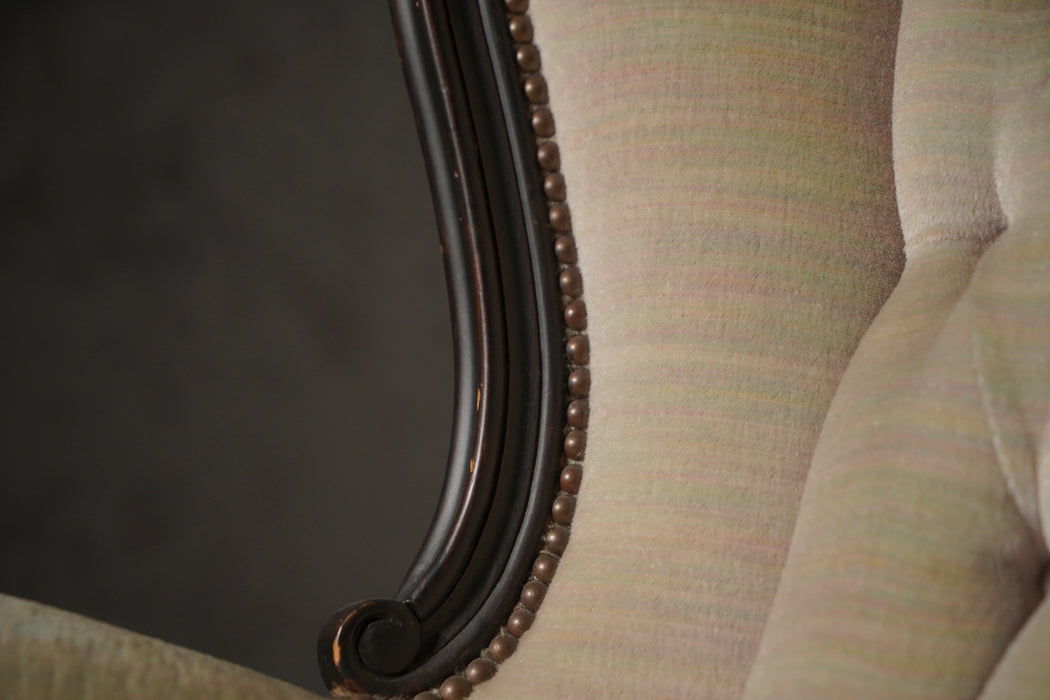 Antique sofa and ottoman