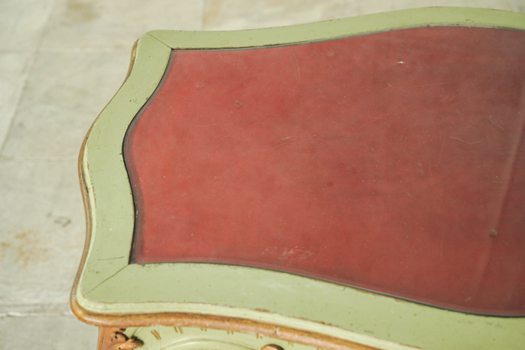 アンティークグリーンフレームテーブル