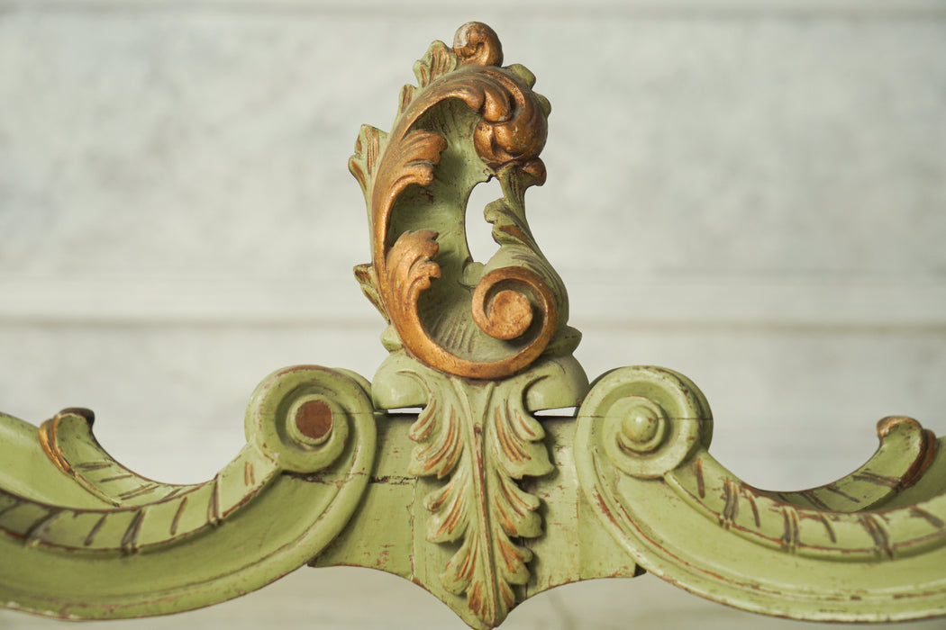 アンティークグリーンフレームテーブル