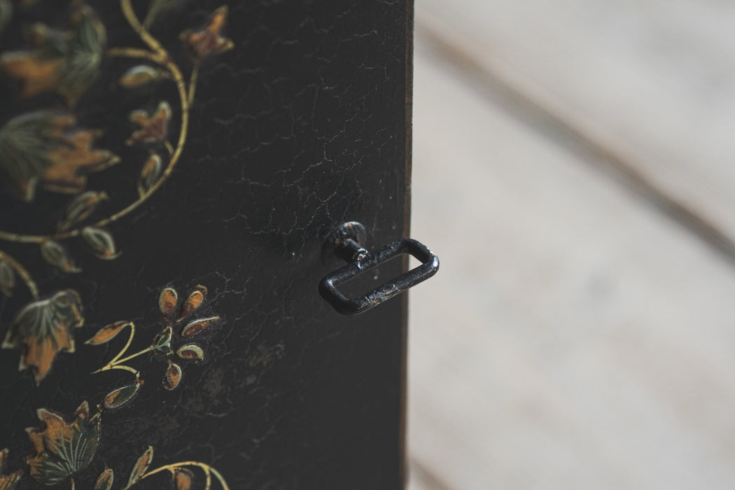 アンティークオクタゴンサイドテーブル