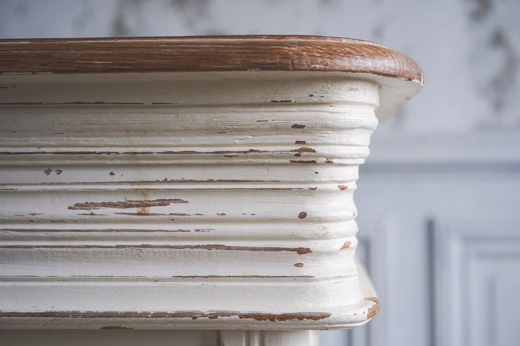 アンティークホワイトフレンチカウンター