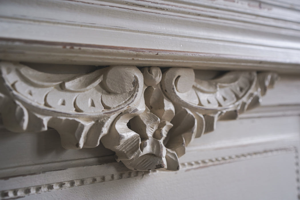 アンティークホワイトフレンチカウンター