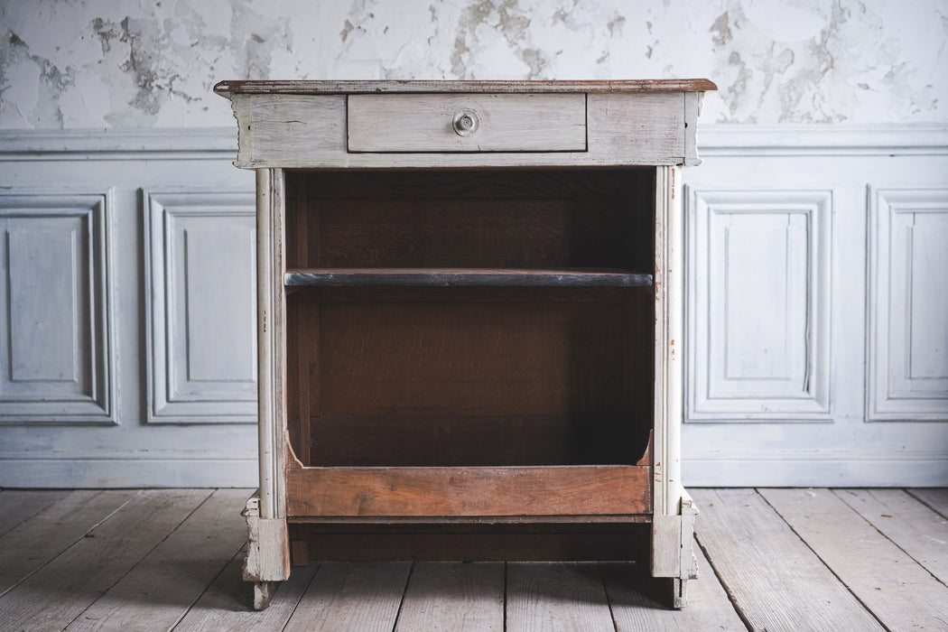 アンティークホワイトフレンチカウンター