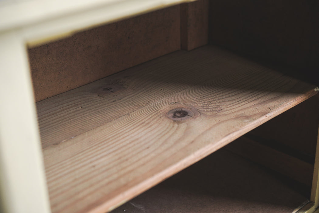 アンティークメタルトップキャビネット