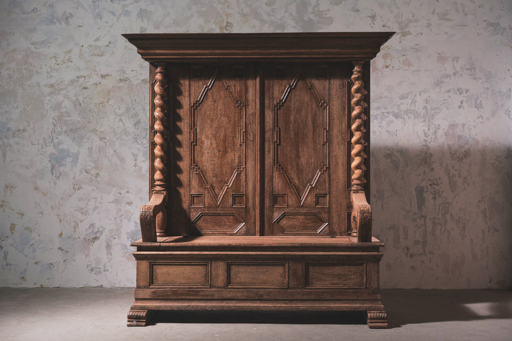 アンティークホールベンチ