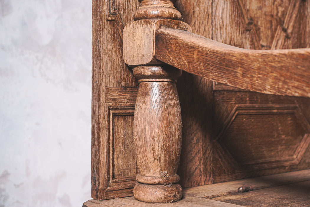 アンティークホールベンチ