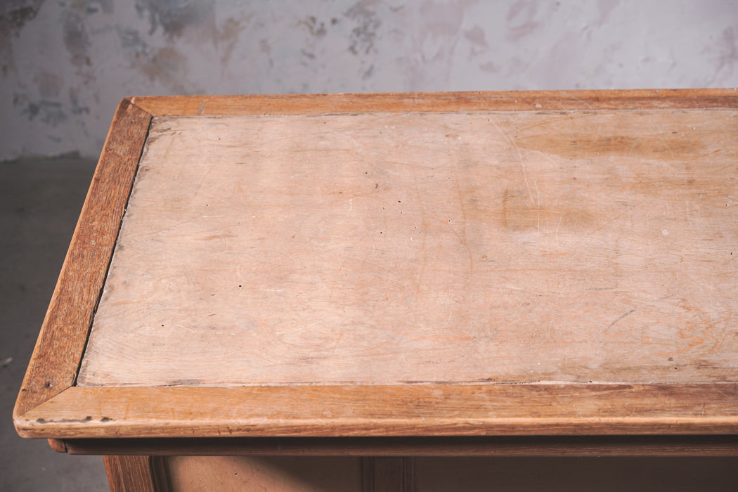 アンティークオークカウンター