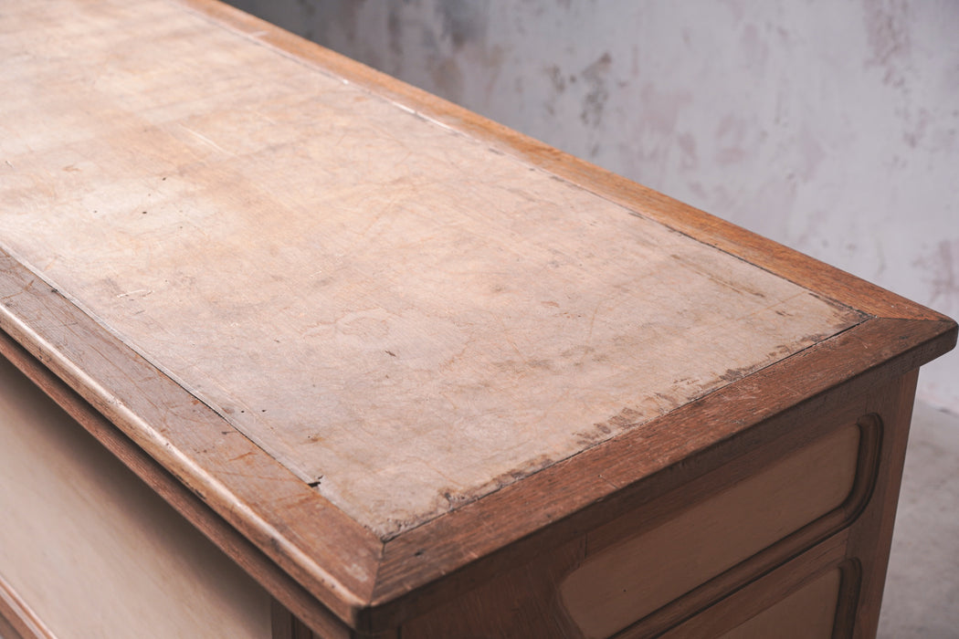 アンティークオークカウンター