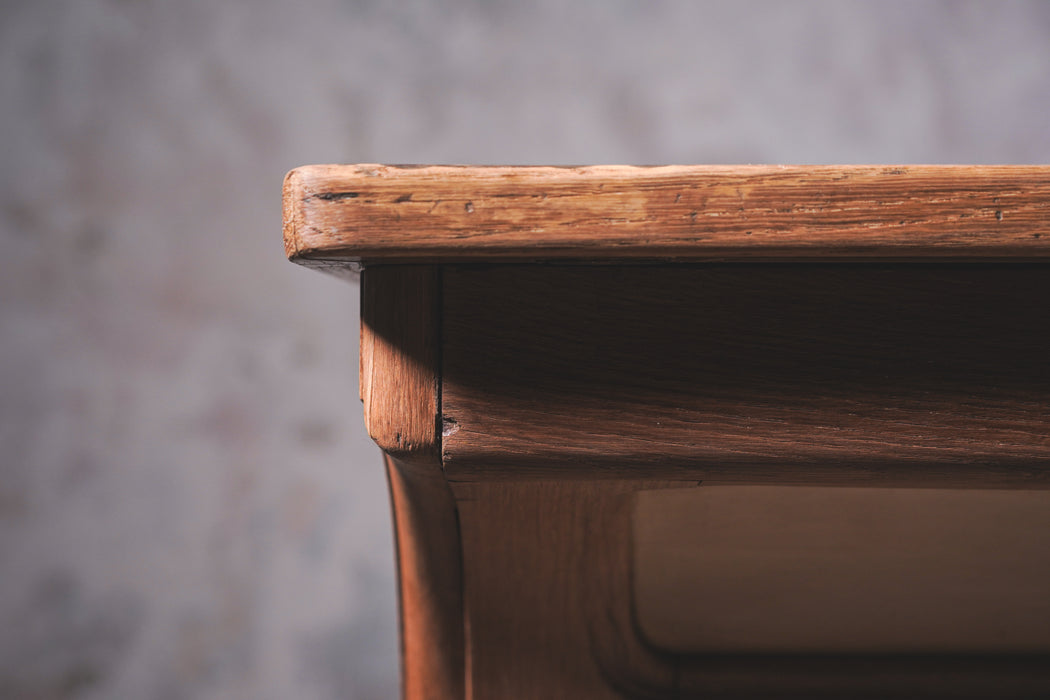 アンティークオークカウンター