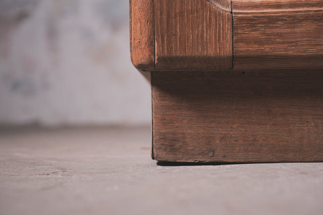 アンティークオークカウンター