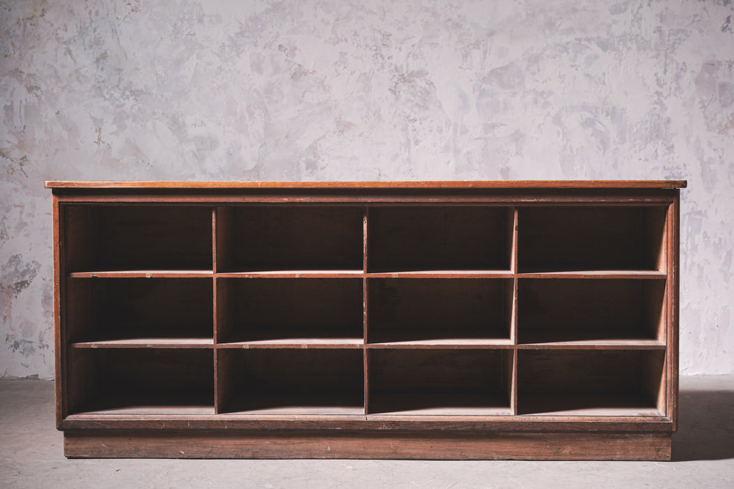 アンティークオークカウンター