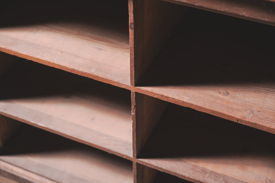 アンティークオークカウンター