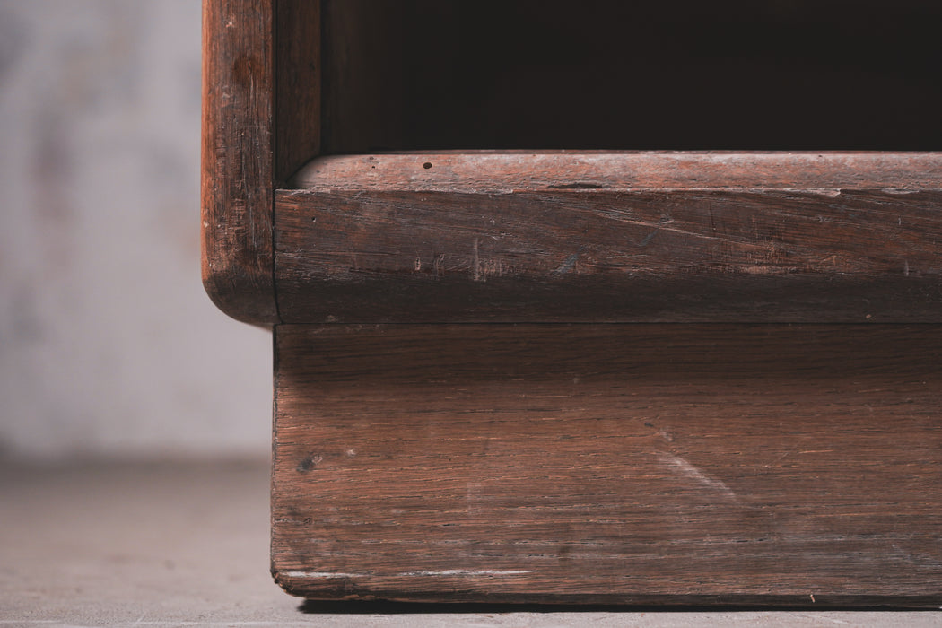 アンティークオークカウンター