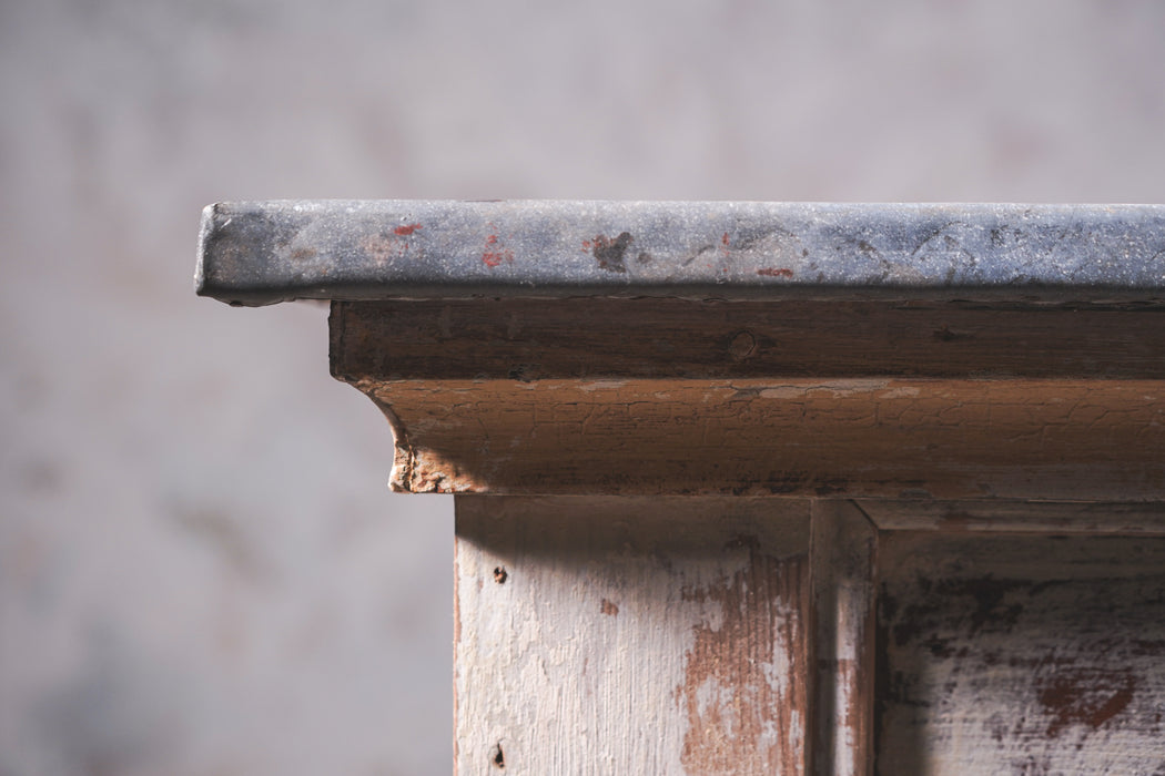 アンティークジンクトップカウンター