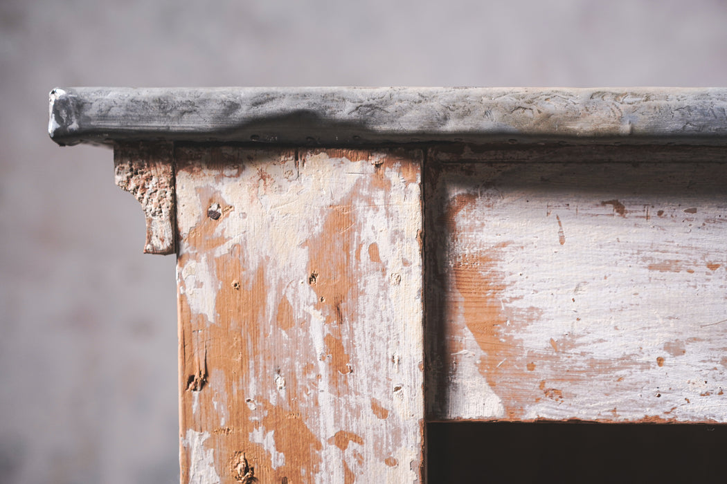 アンティークジンクトップカウンター