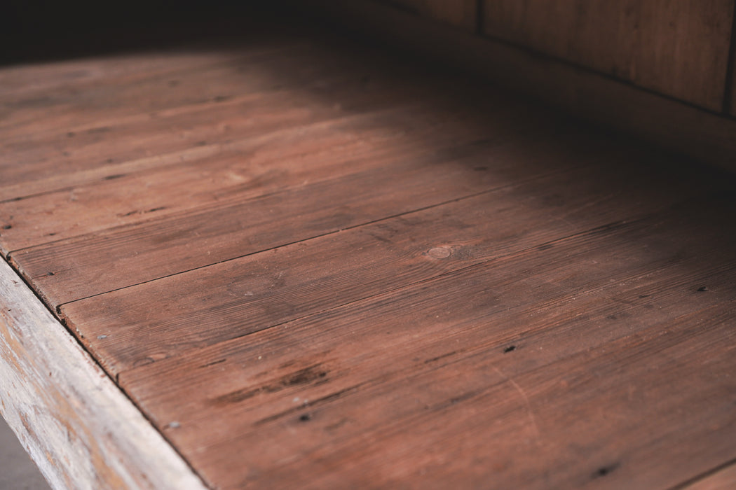 アンティークジンクトップカウンター