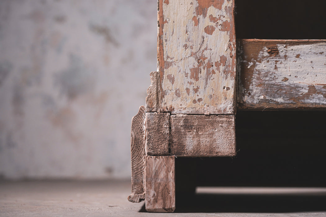 アンティークジンクトップカウンター