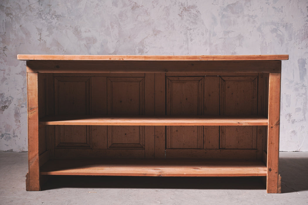 アンティークシェルフカウンター