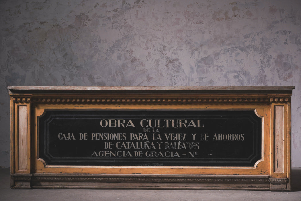 アンティークカウンター