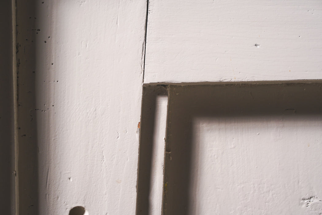 アンティークホワイトウッドカウンター