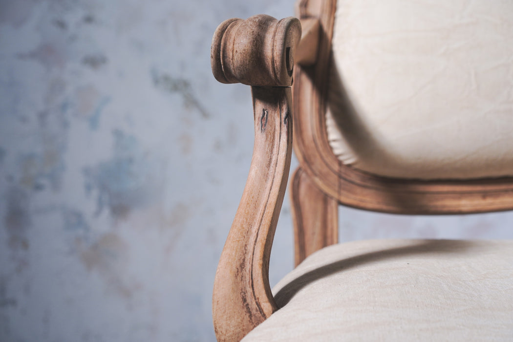 アンティークベルジェールソファ