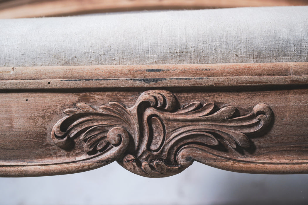 アンティークベルジェールソファ