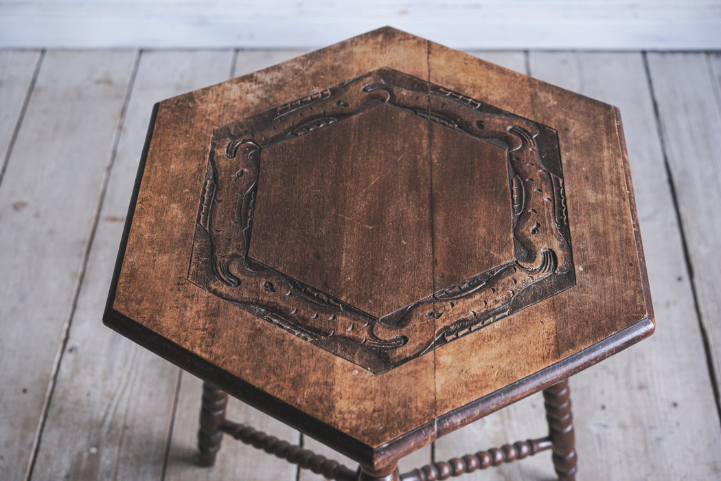 アンティークサイドテーブル