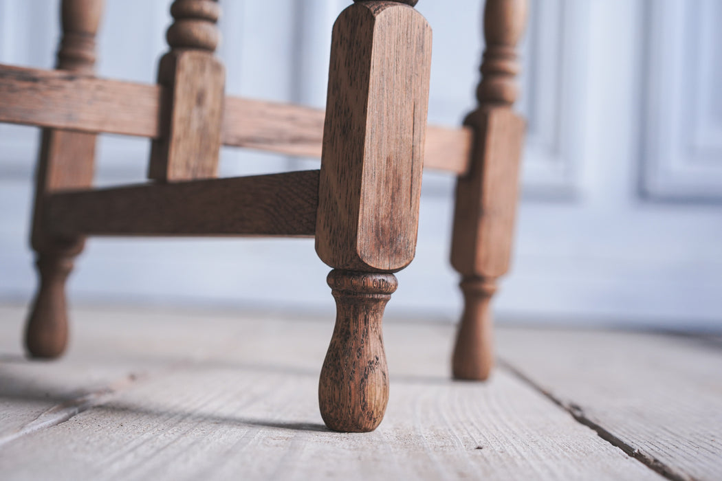 アンティーク折りたたみサイドテーブル