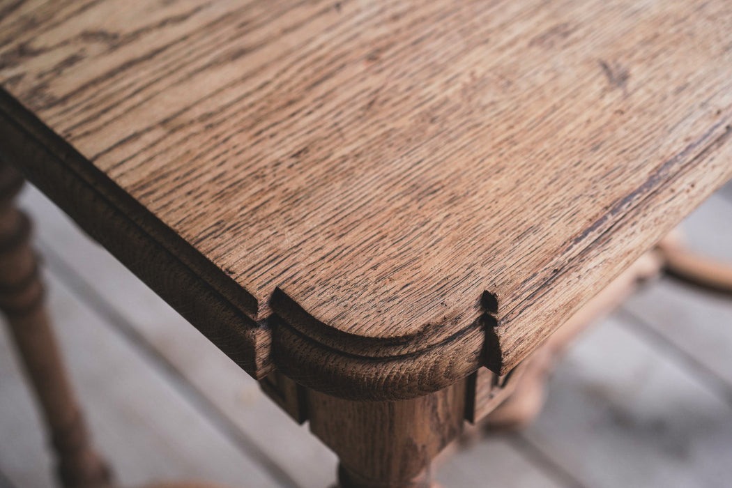 アンティークオークテーブル